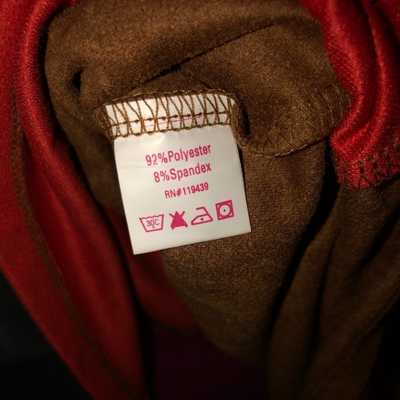 NWT Julie Brown Color Block Suede Dress - Picture 8 of 8